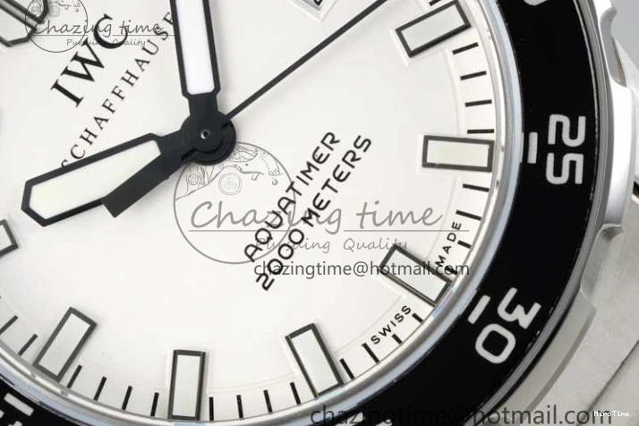 MIROTIME 0216 Youthful Aquatimer Automatic SS RSF 1:1 Best Edition White Black Dial on SS Bracelet A 7070